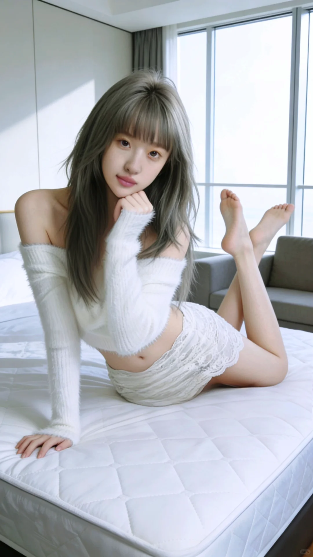 纯欲白月光调色｜一键调出清冷通透感