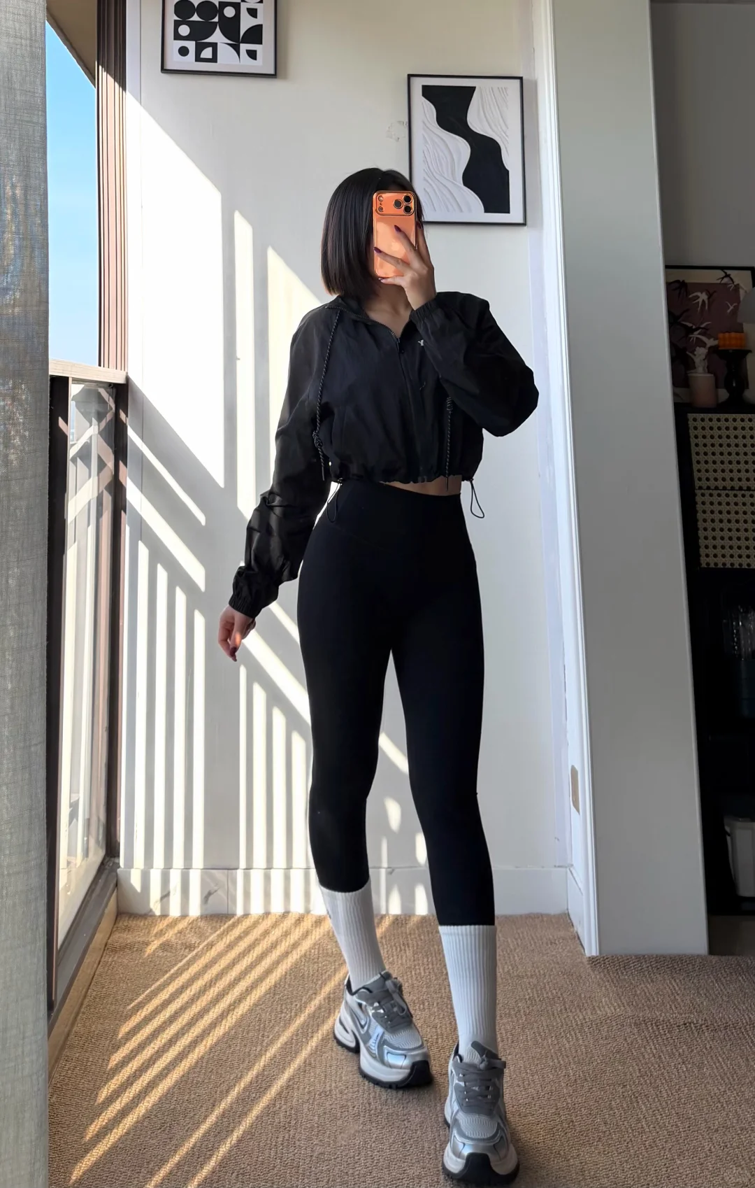 谁懂啊！瑜伽裤真的是我的本命舒适区～