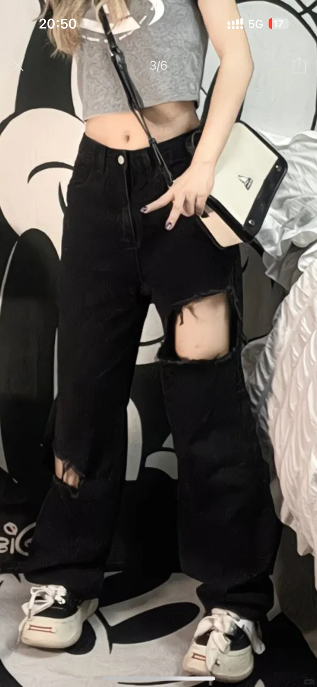 十元辣妹牛仔裤