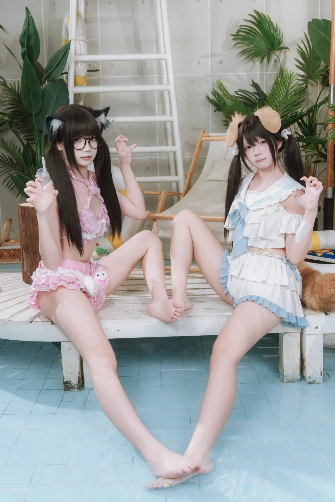 泳装双子这一块