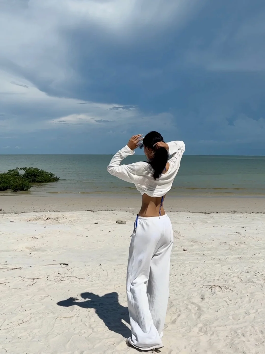 一身白就是出片