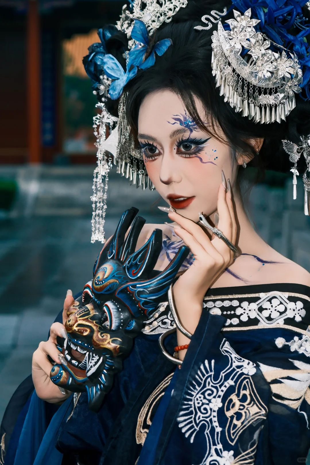 苗疆蛊女🕷“误入媚眼 难逃蛊术”｜济南妆造