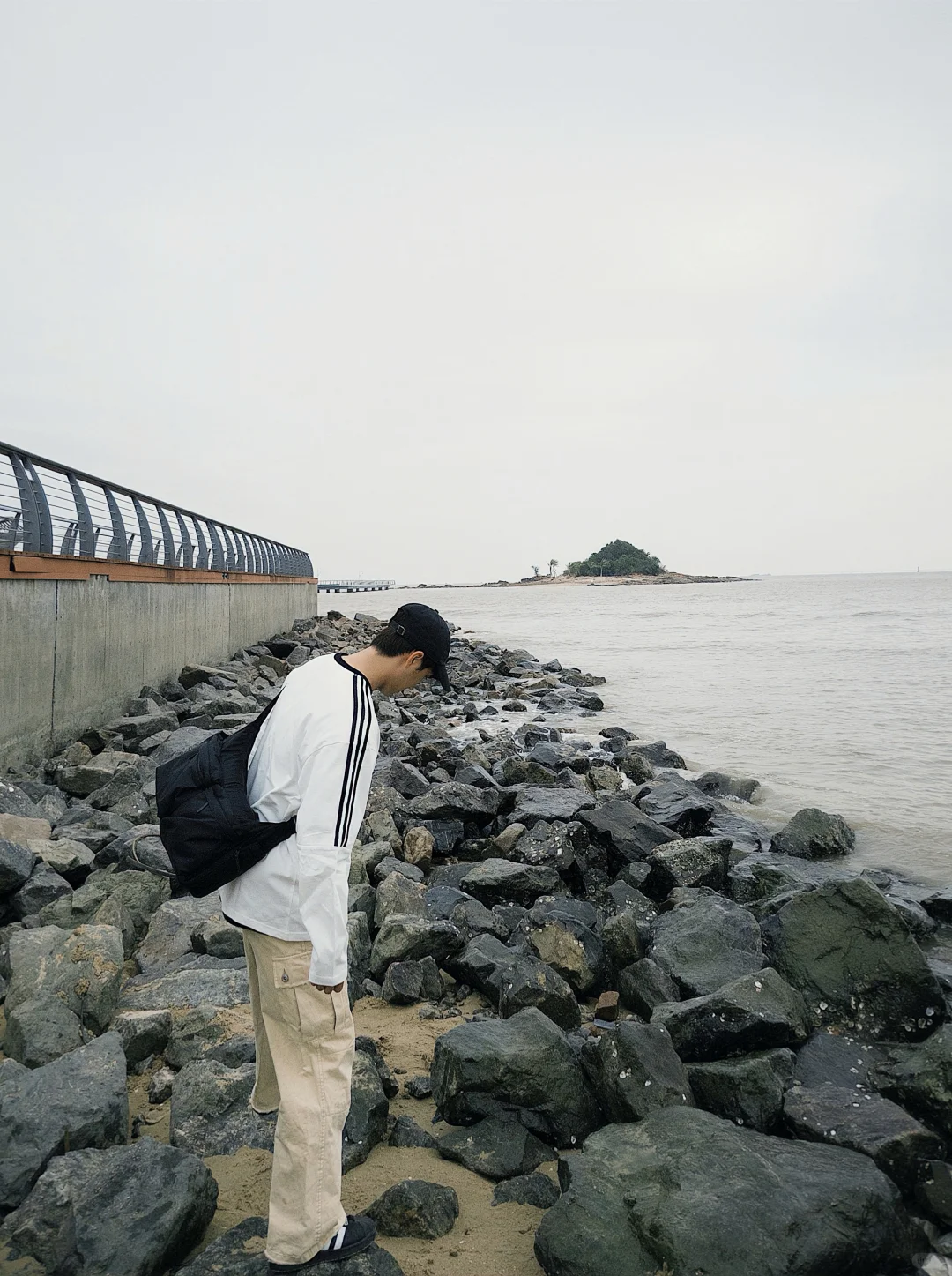 拍出海边活人感照片📷