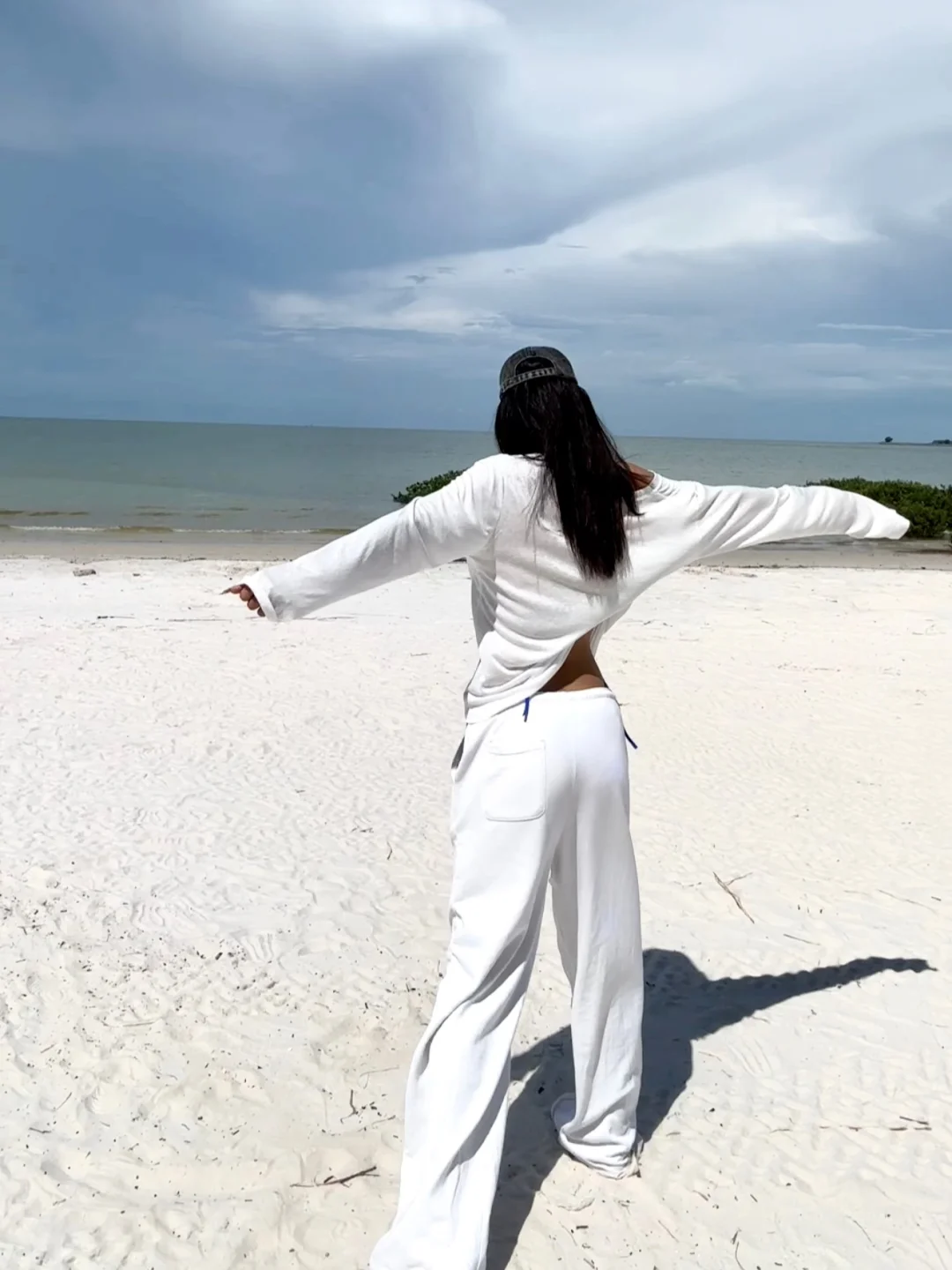 一身白就是出片