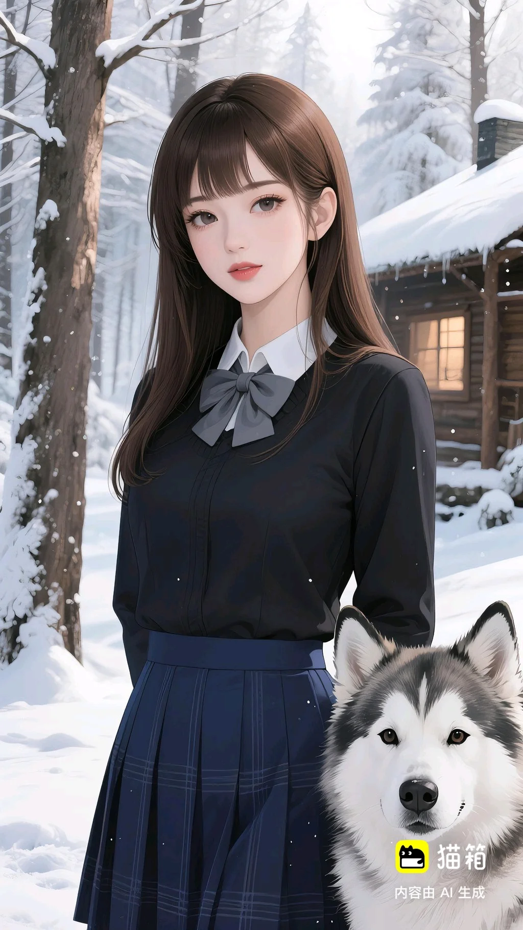 🐱分享【3.0】jk美女/雪景/狼狗/两组词