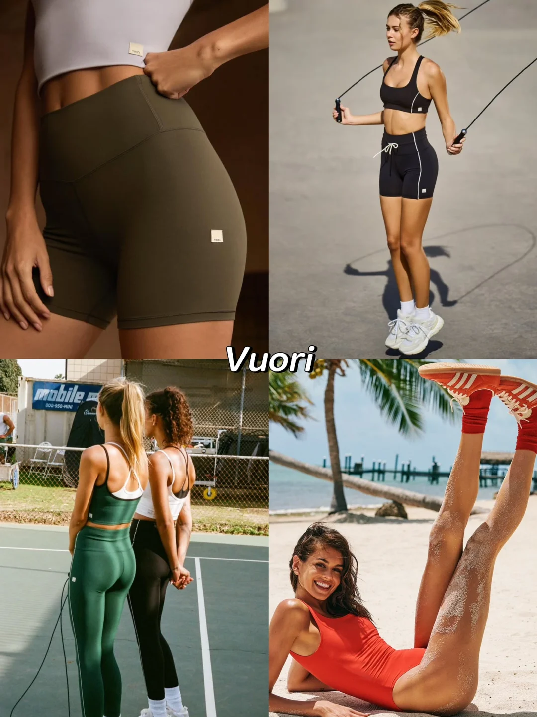 除了lulu和alo🧘‍♀️这些健身服品牌也超好穿