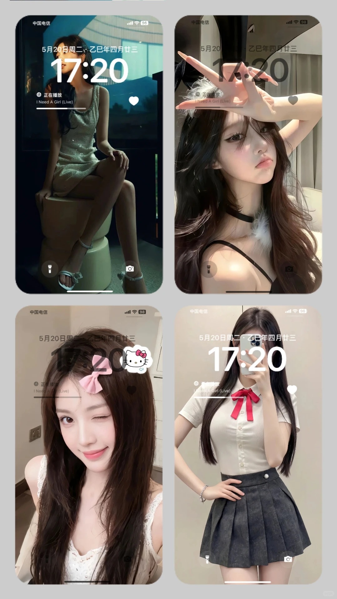 高级风美女壁纸｜谁用谁惊艳😵