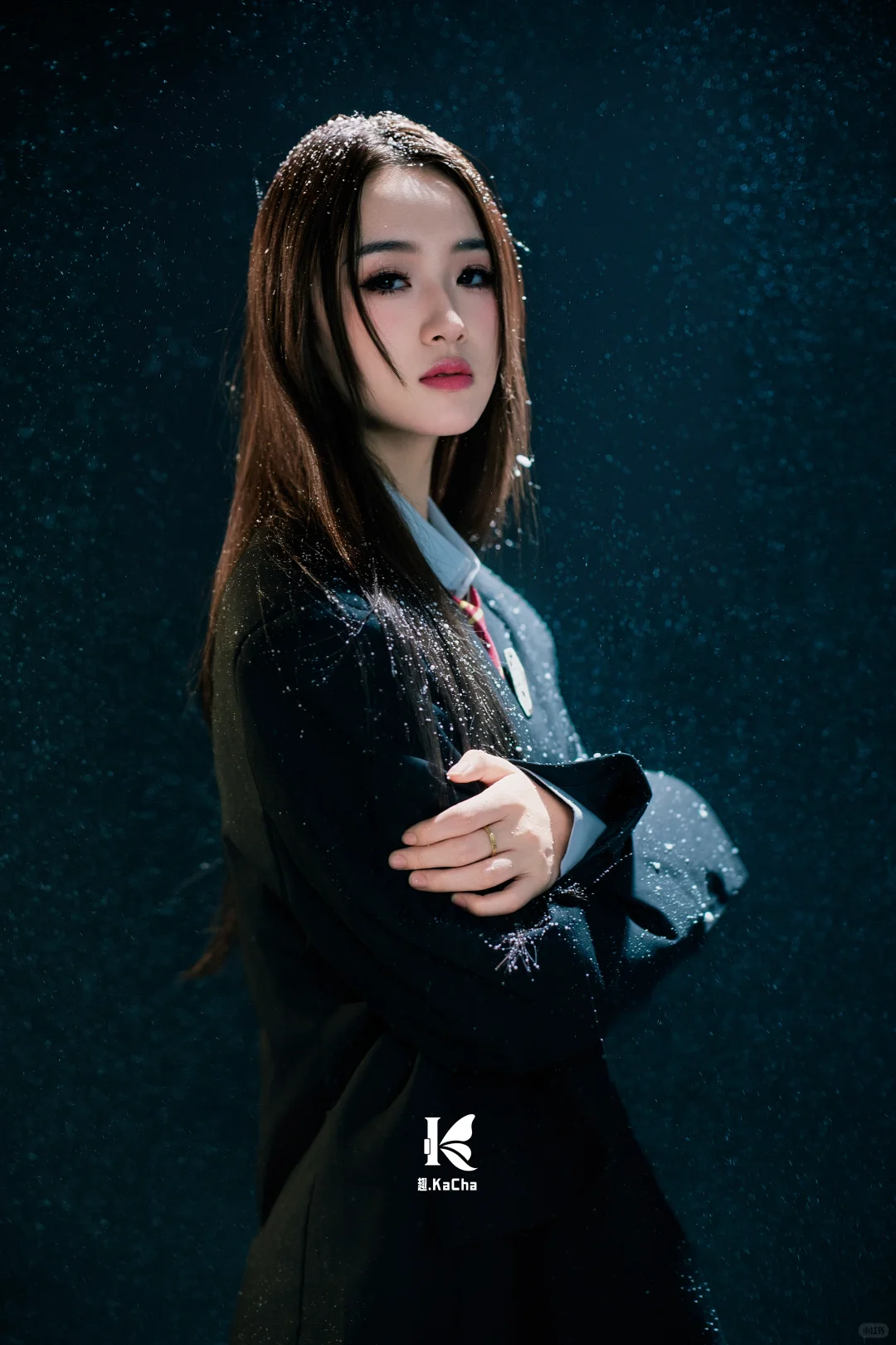 袁华你看！那雪，那风，那路灯，是秋雅❄