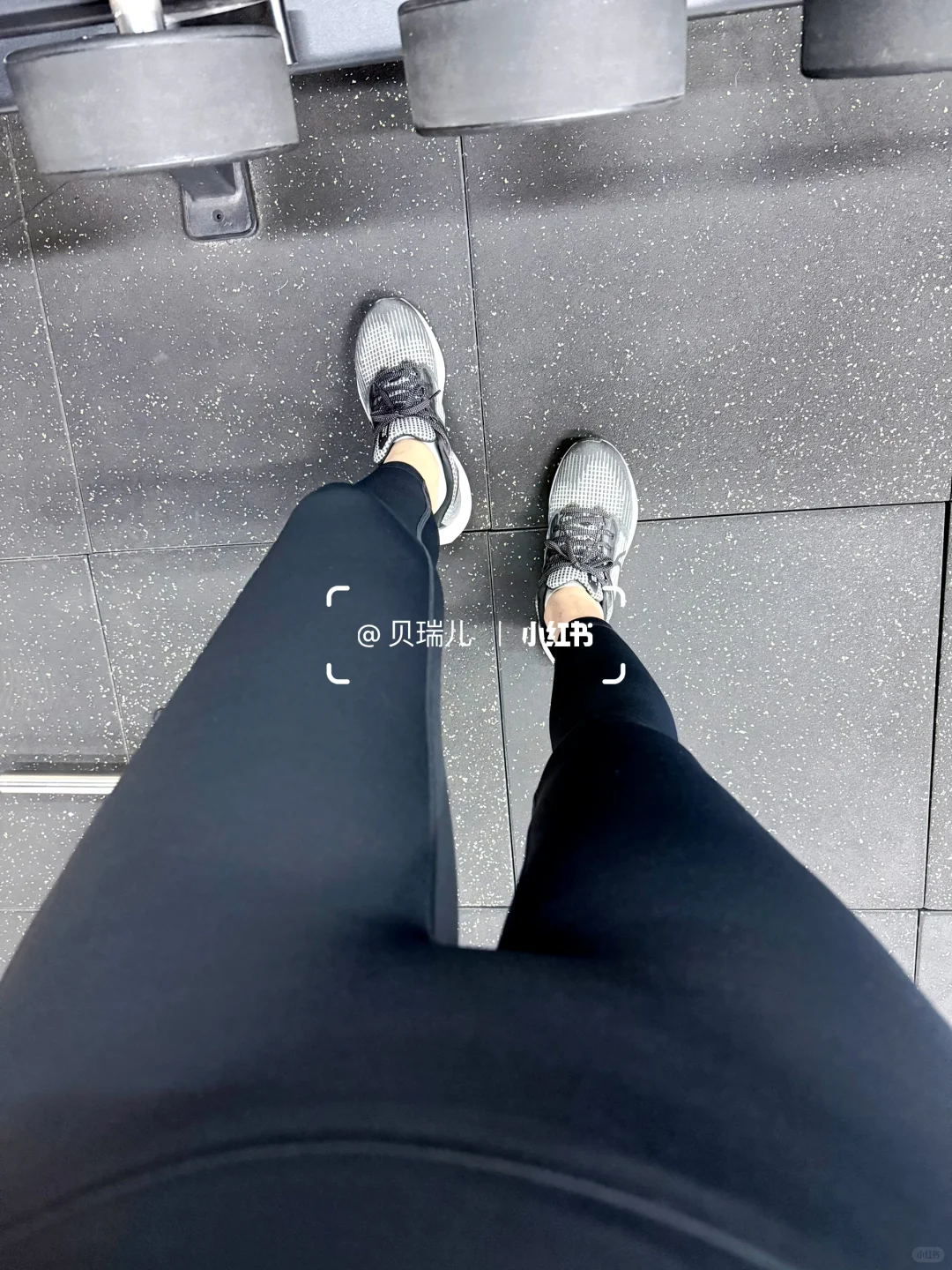 💪健身房实拍：这条瑜伽裤塑形不勒肉❗️