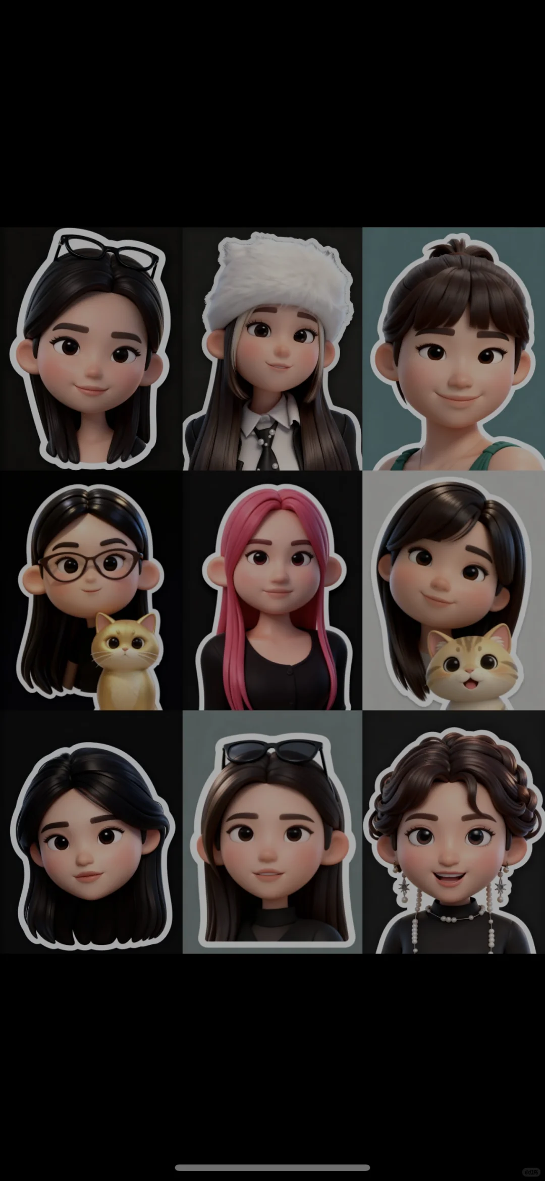 一个群聊壁纸认领姐妹