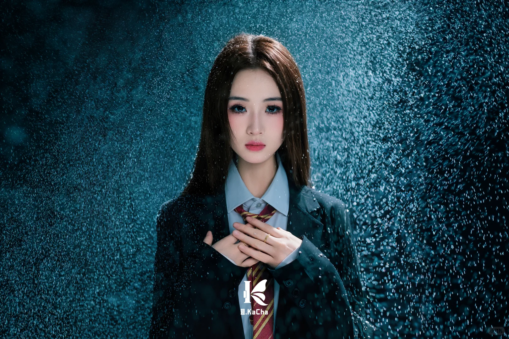 袁华你看！那雪，那风，那路灯，是秋雅❄