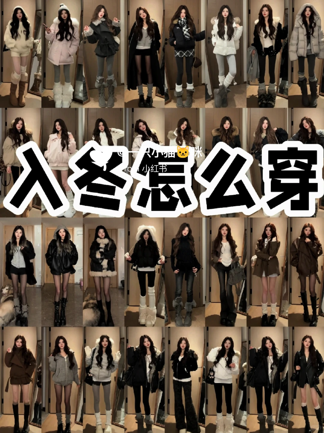 胶皮日常🎞浅浅期待一下秋冬穿搭合集🍂