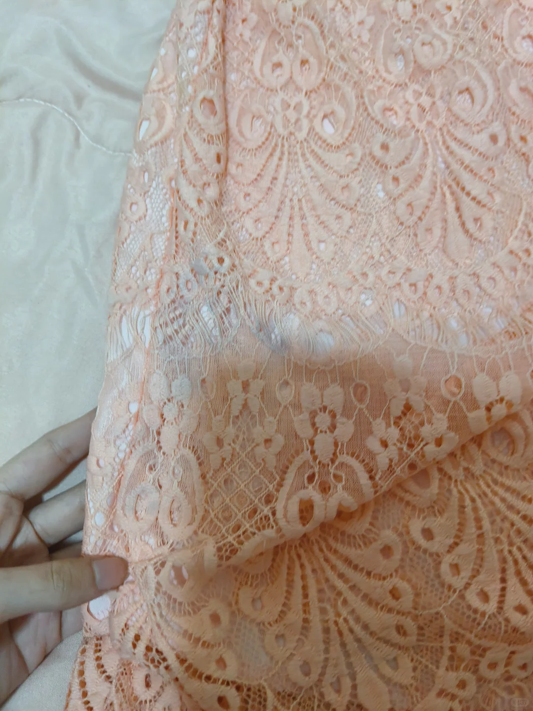 ➗中古古早橘粉色包臀裙10r