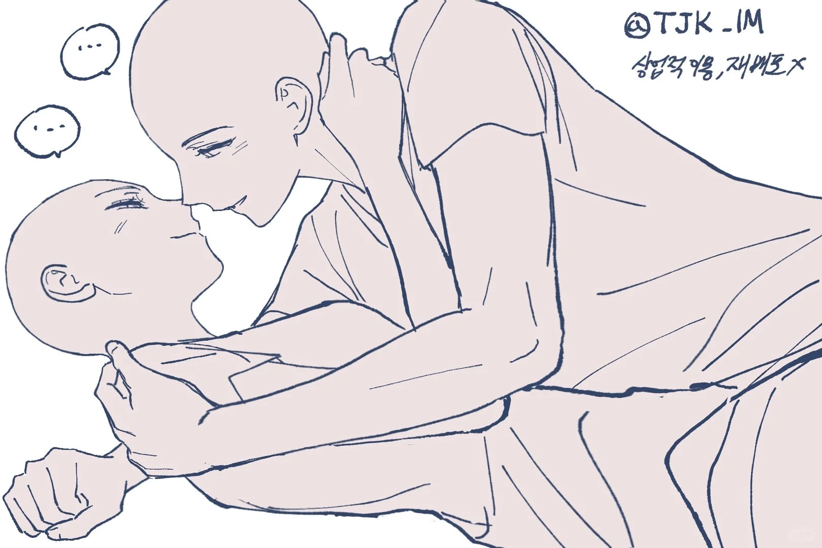 梦女动作参考模版之亲吻篇