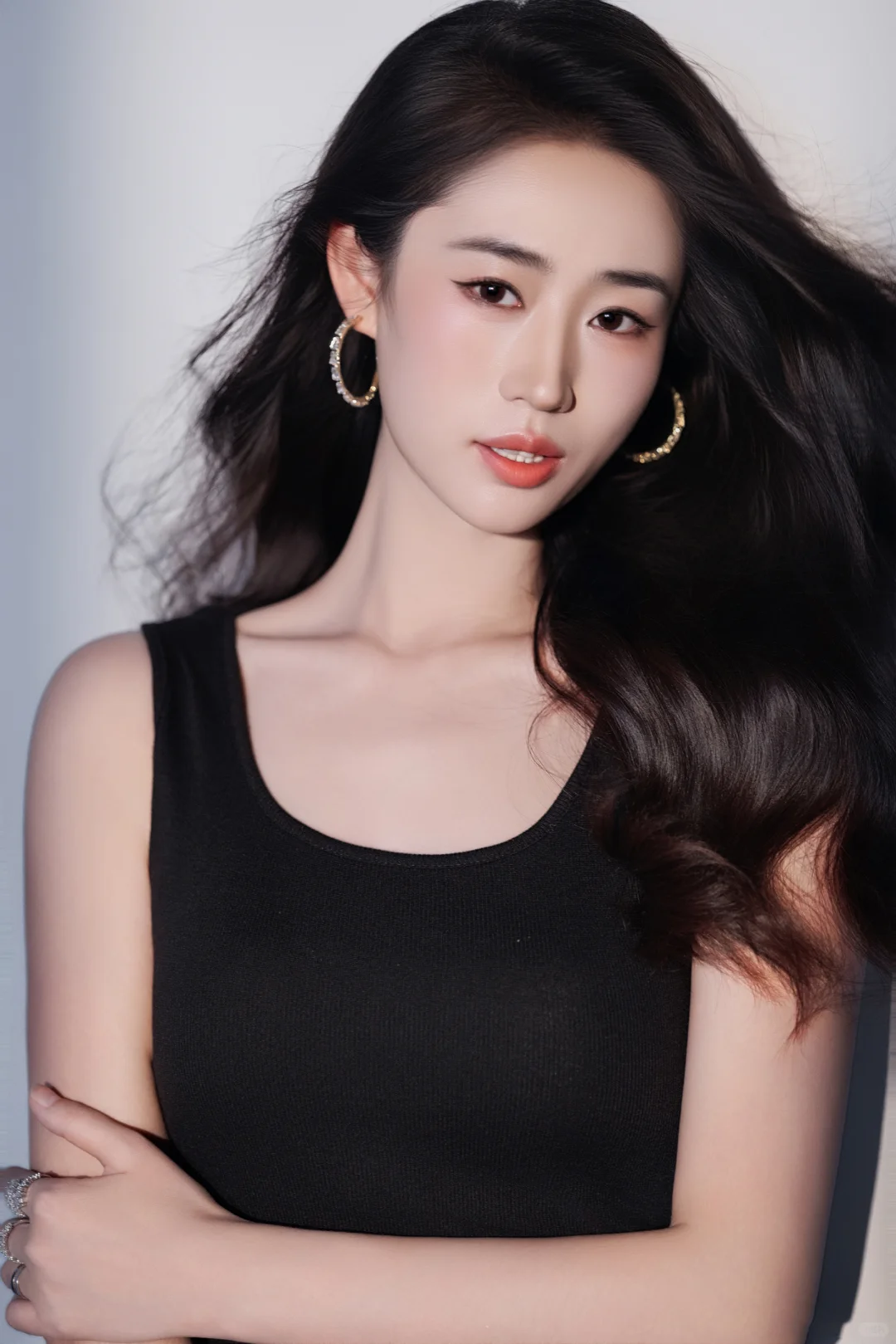 张莛姗，新丝路模特大赛十佳模特