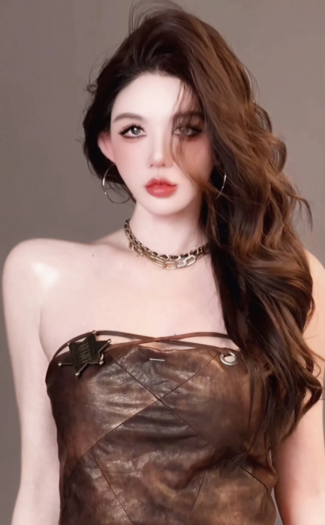 豹纹和红色的适配度