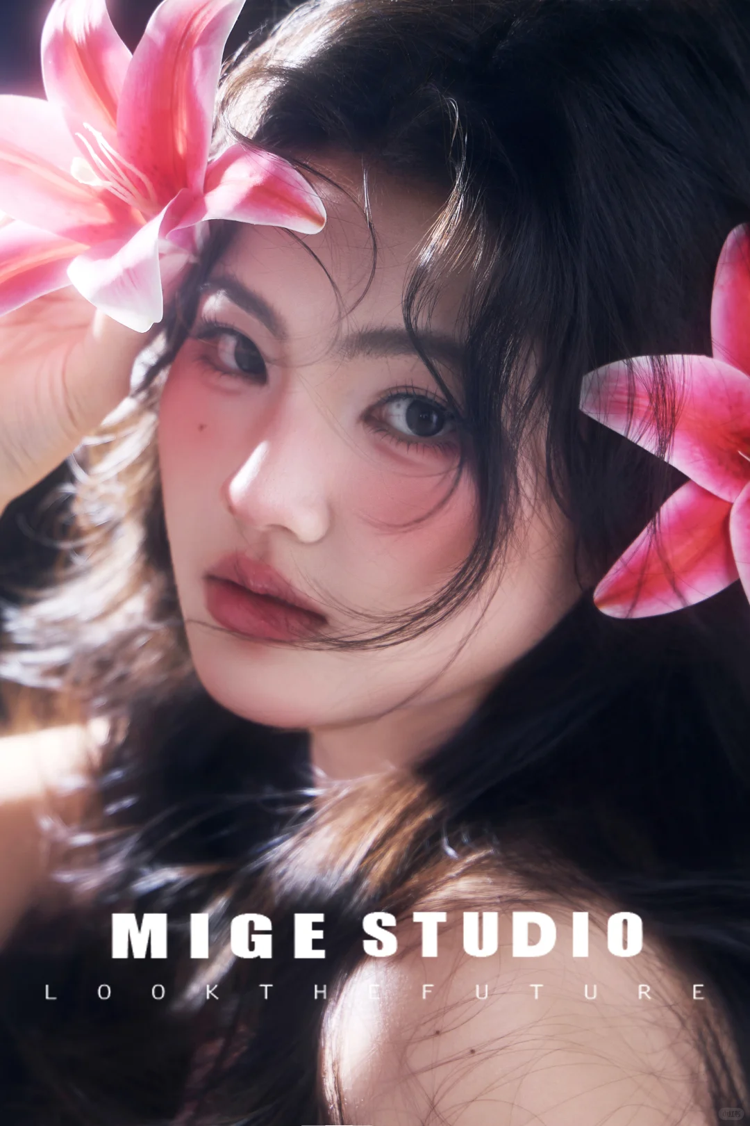 粉紫色调写真🎞️光与影的交织