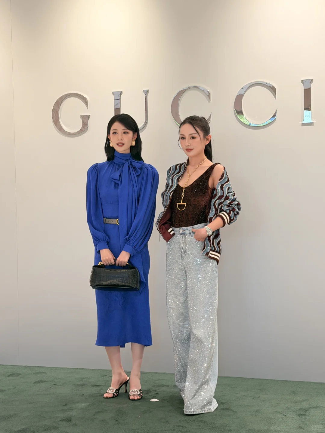 女神穿着NN闯Gucci 简直美炸了😻