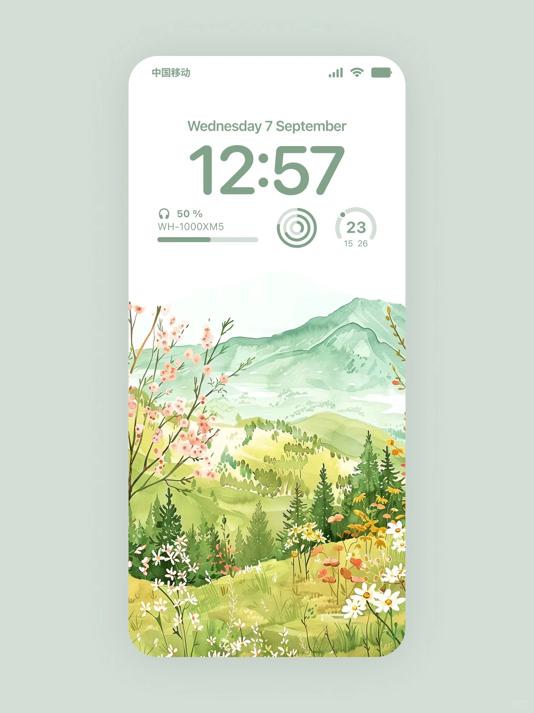 人生是旷野｜绿色治愈系壁纸｜J743