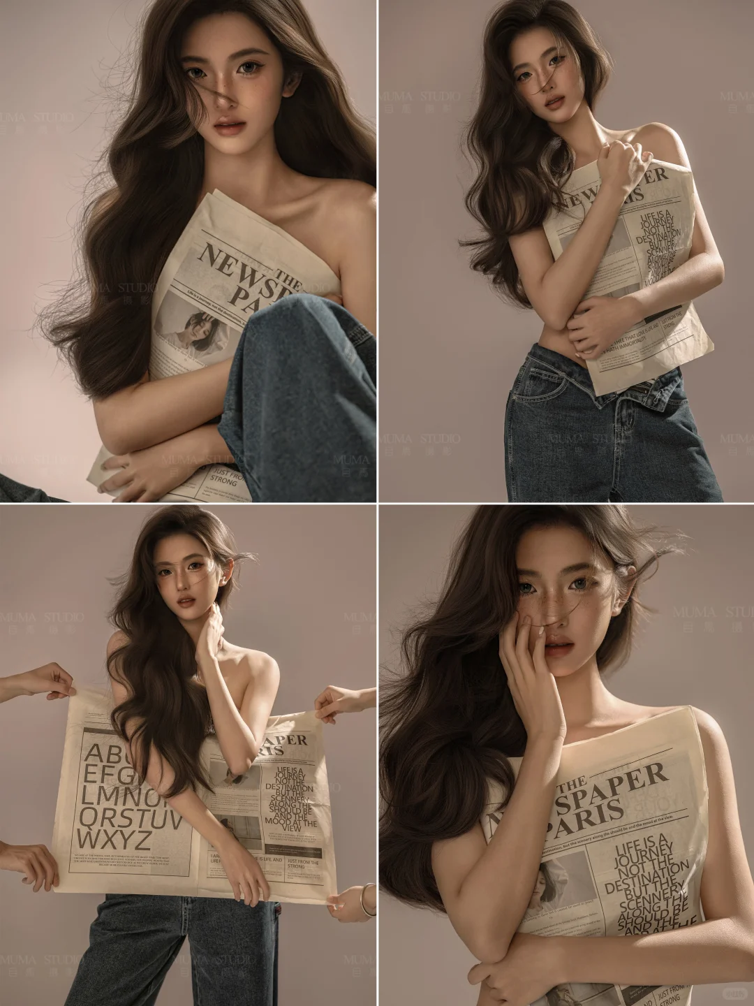 女生必拍的9组写真风格❗️每组都美到犯规