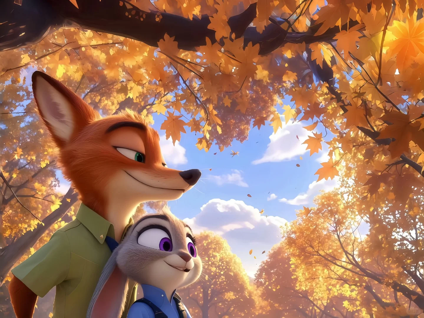 疯狂动物城裸眼3D景深iPad壁纸🦊