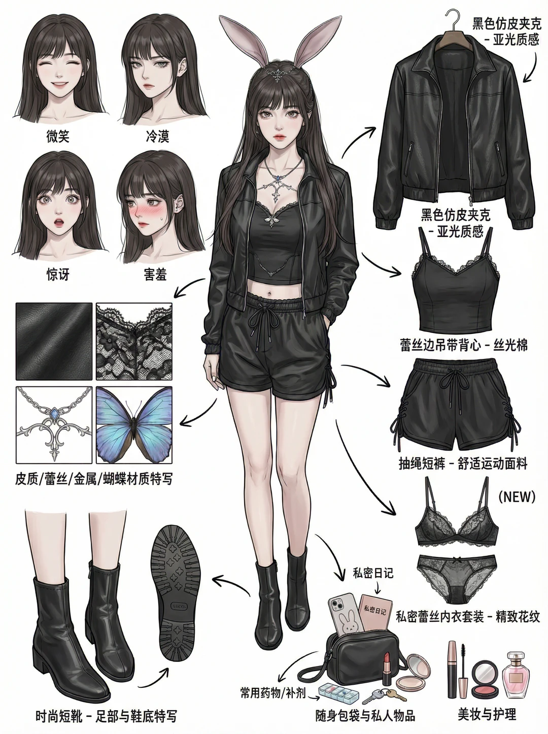 当小舞走进现代 一身皮衣好帅