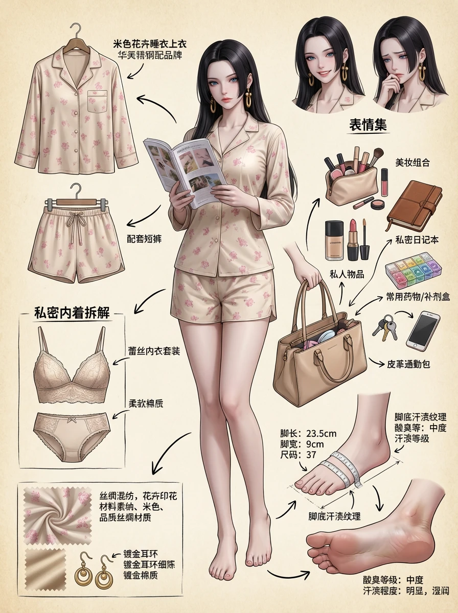 AI创作DIY海贼王女帝篇：ootd（3）