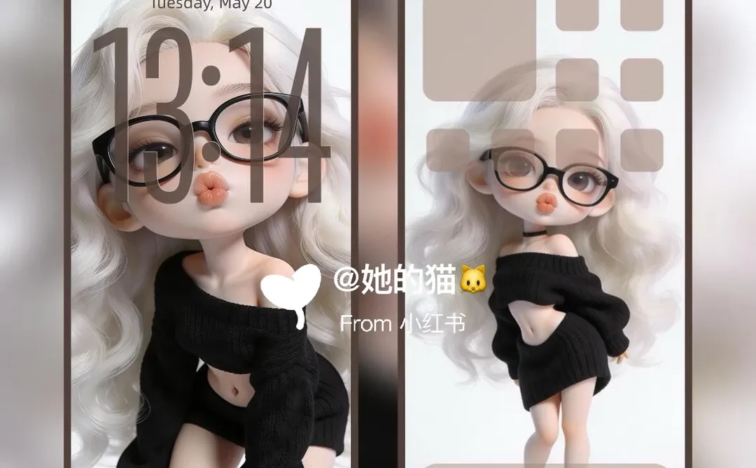 𝒔𝒉𝒂𝒓𝒆 | ios26全屏景深壁纸 |♥