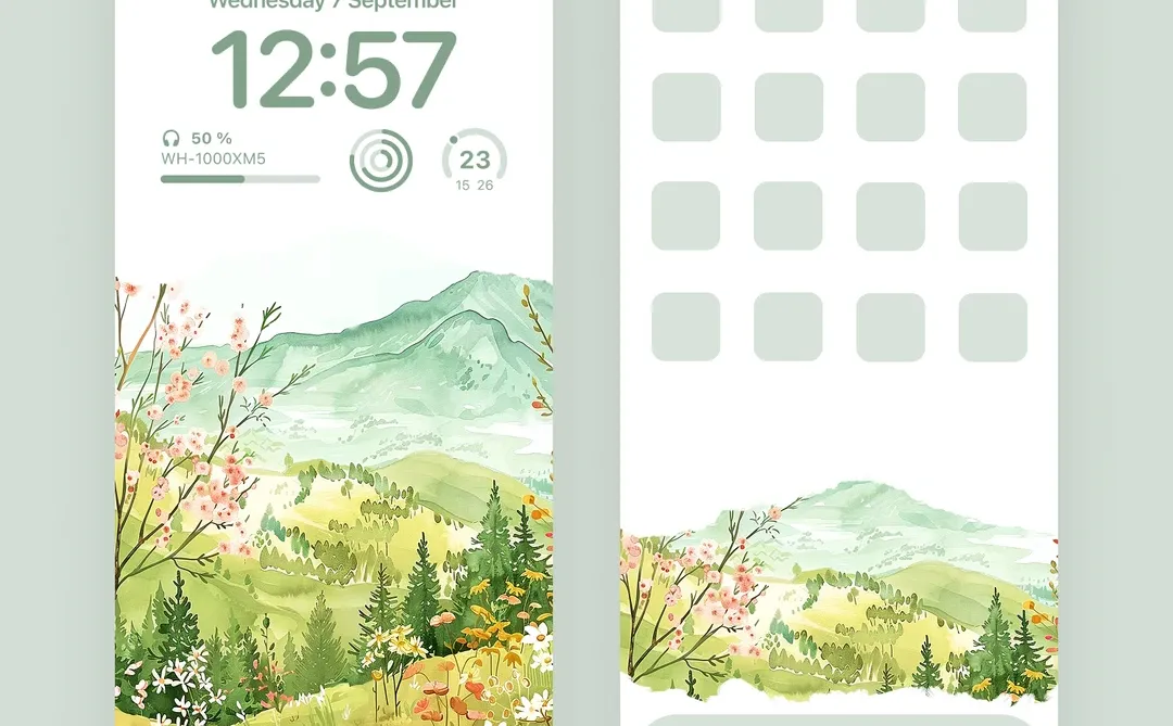 人生是旷野｜绿色治愈系壁纸｜J743