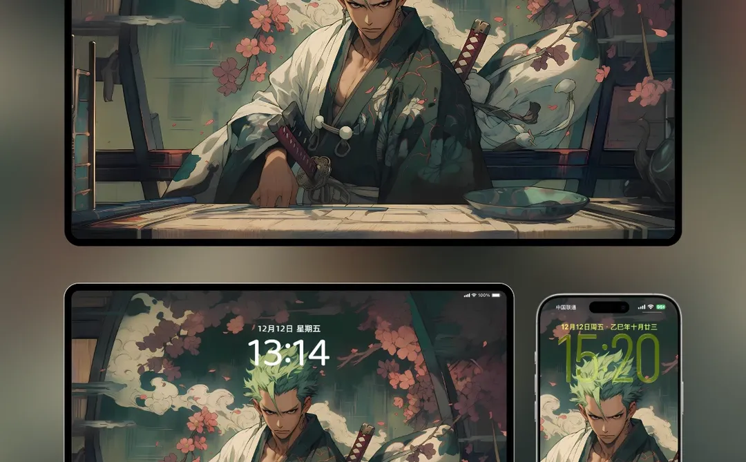 海贼王壁纸 | 忧郁的索隆4K高清手机壁纸