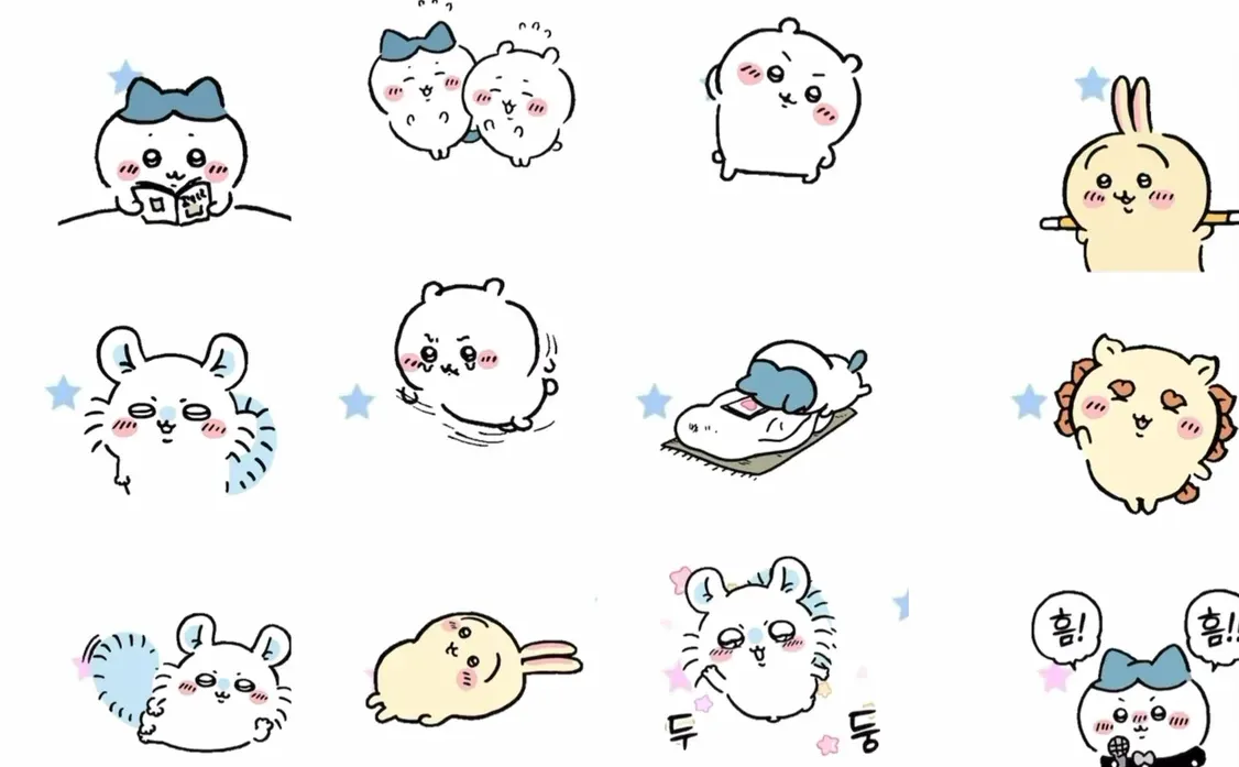 超萌chiikawa动态表情包！