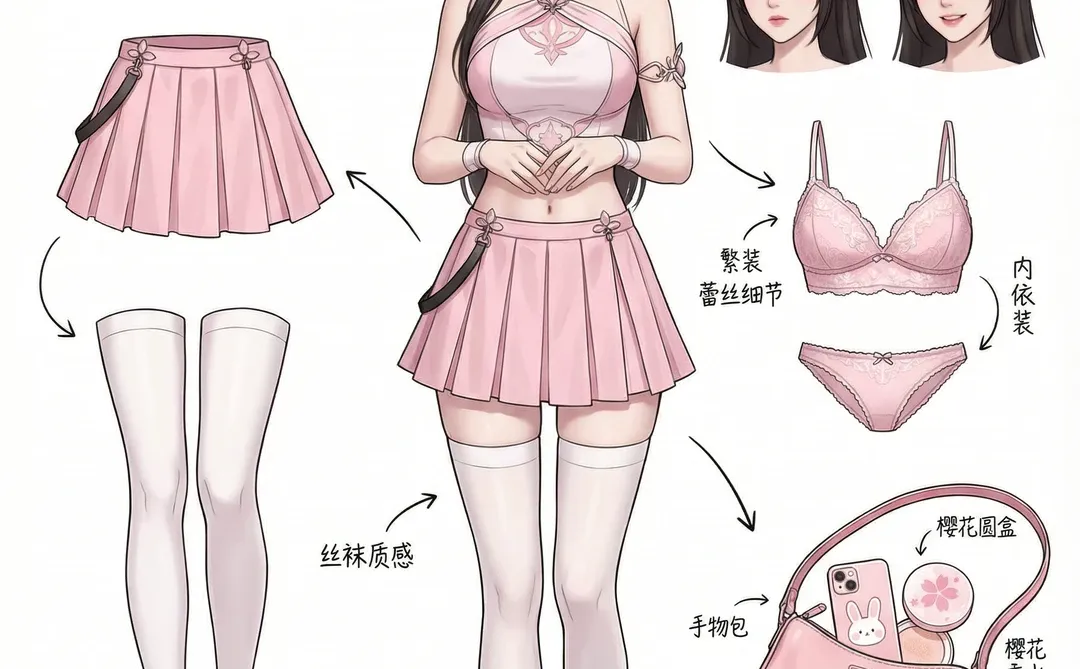 国漫角色像素拆解来看看