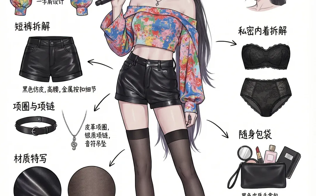 当小舞走进现代 一身皮衣好帅