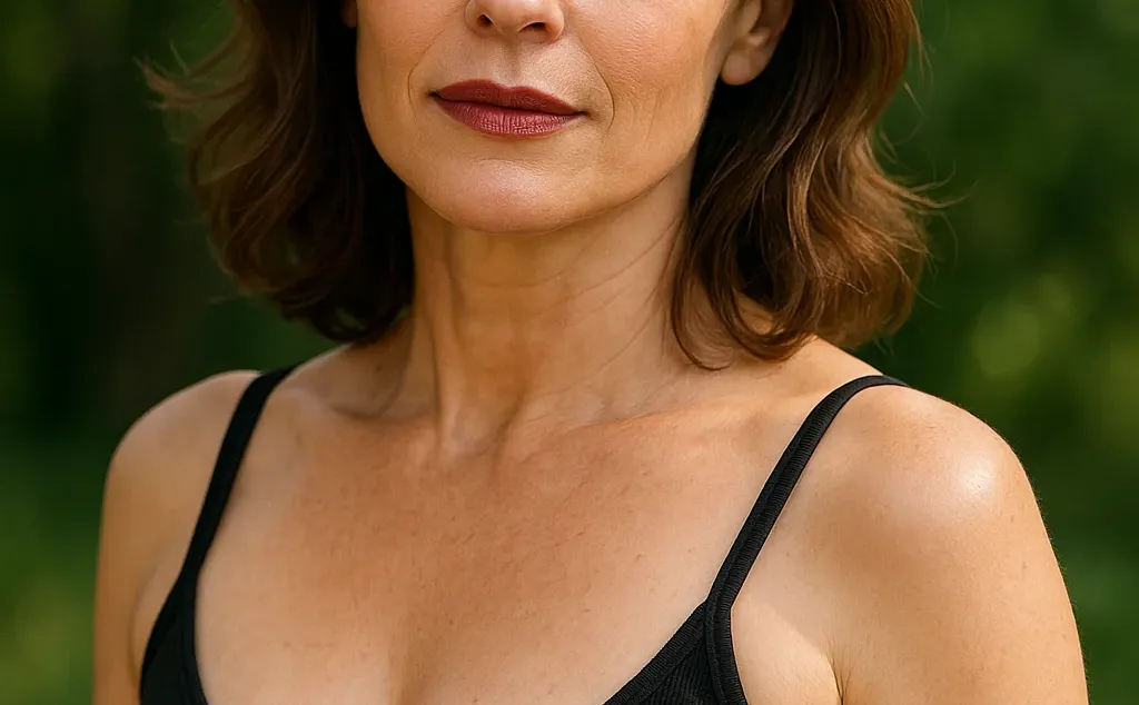 让AI做一张50岁性感男人和女人的照片