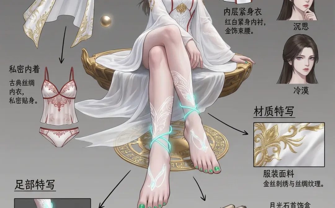 国漫角色像素拆分 太御姐啦 🥰