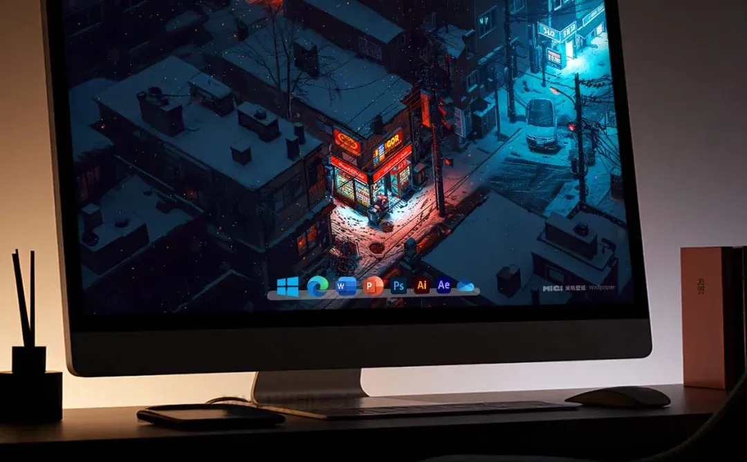 壁纸 | 雪夜霓虹 | 247