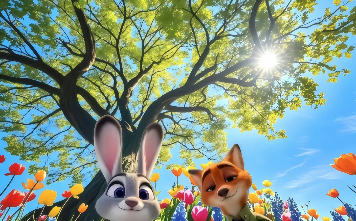 疯狂动物城裸眼3D景深iPad壁纸🦊