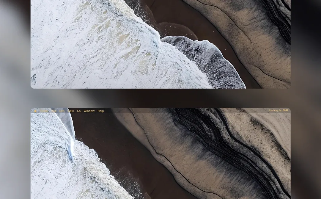 A2585 | 4k壁纸 | 沧波漫卷黑沙洲