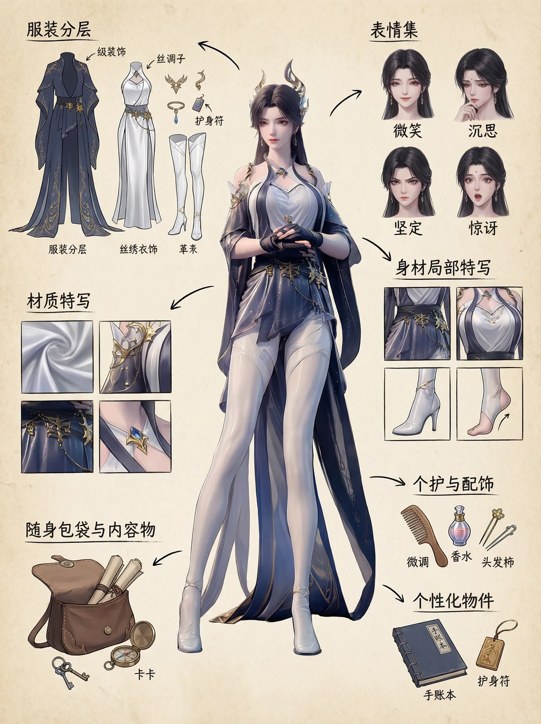 《斗破苍穹》曹颖角色拆解（附提示词）