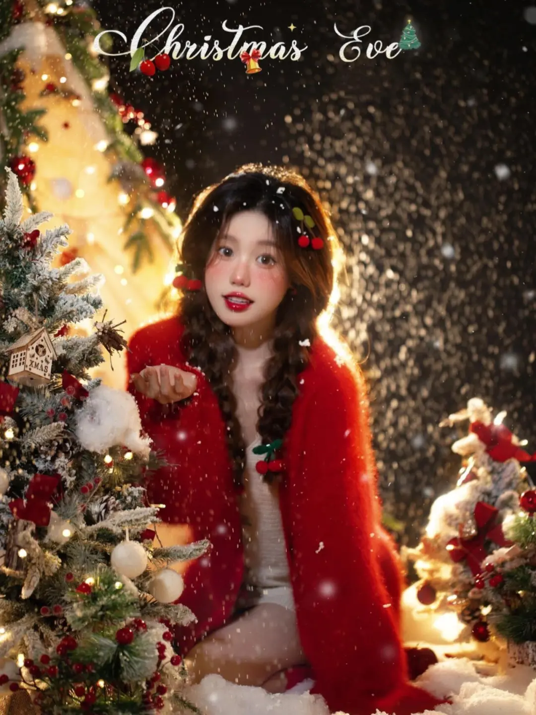 欢迎参加我的圣诞晚会🎄🍎昆明圣诞写真