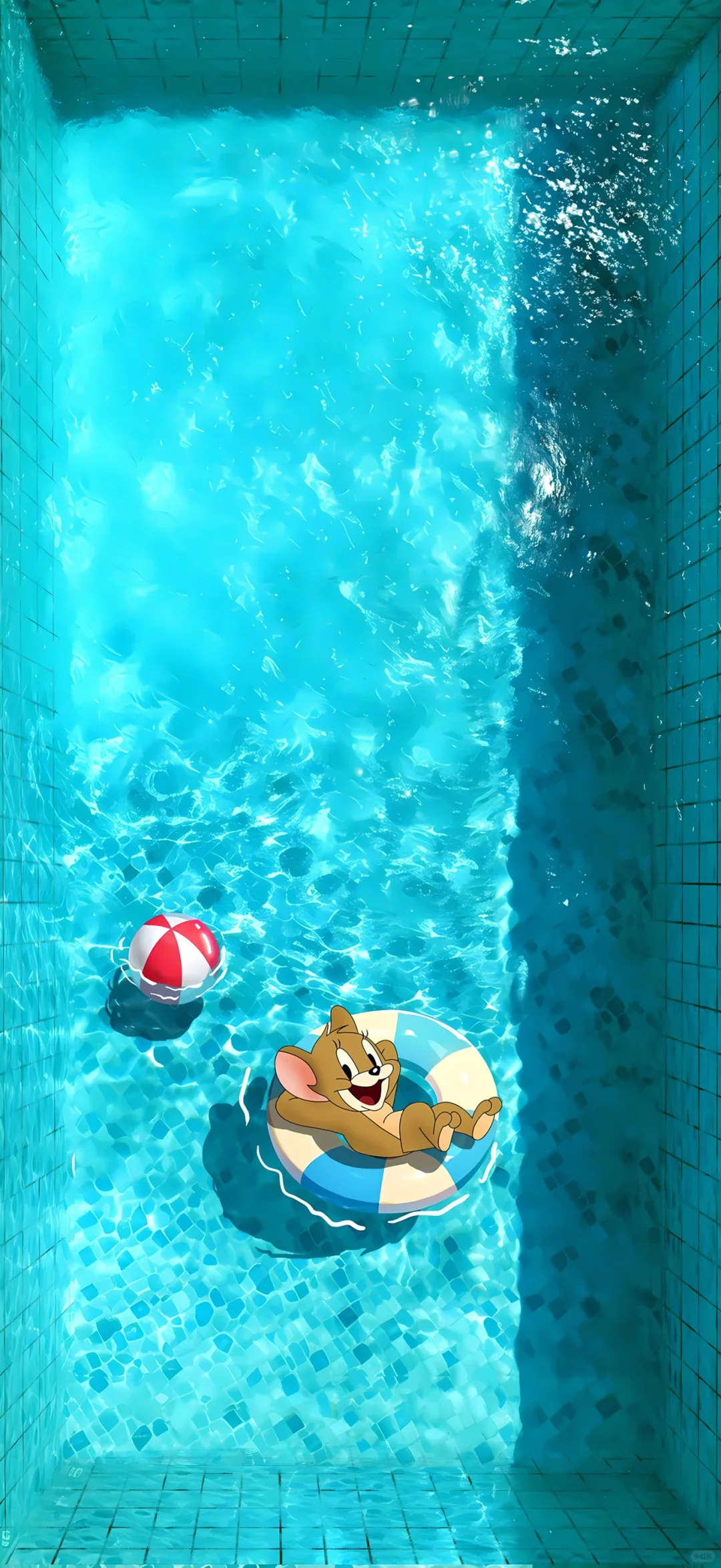 水池里的Tom and Jerry