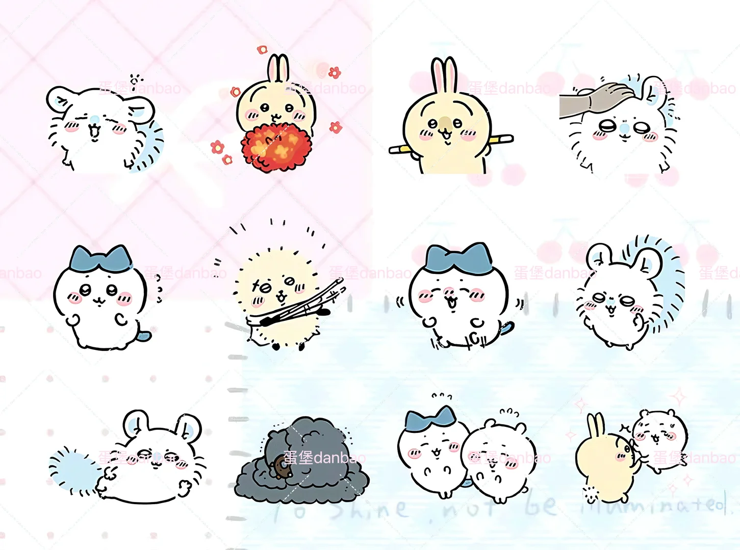 超萌chiikawa动态表情包！