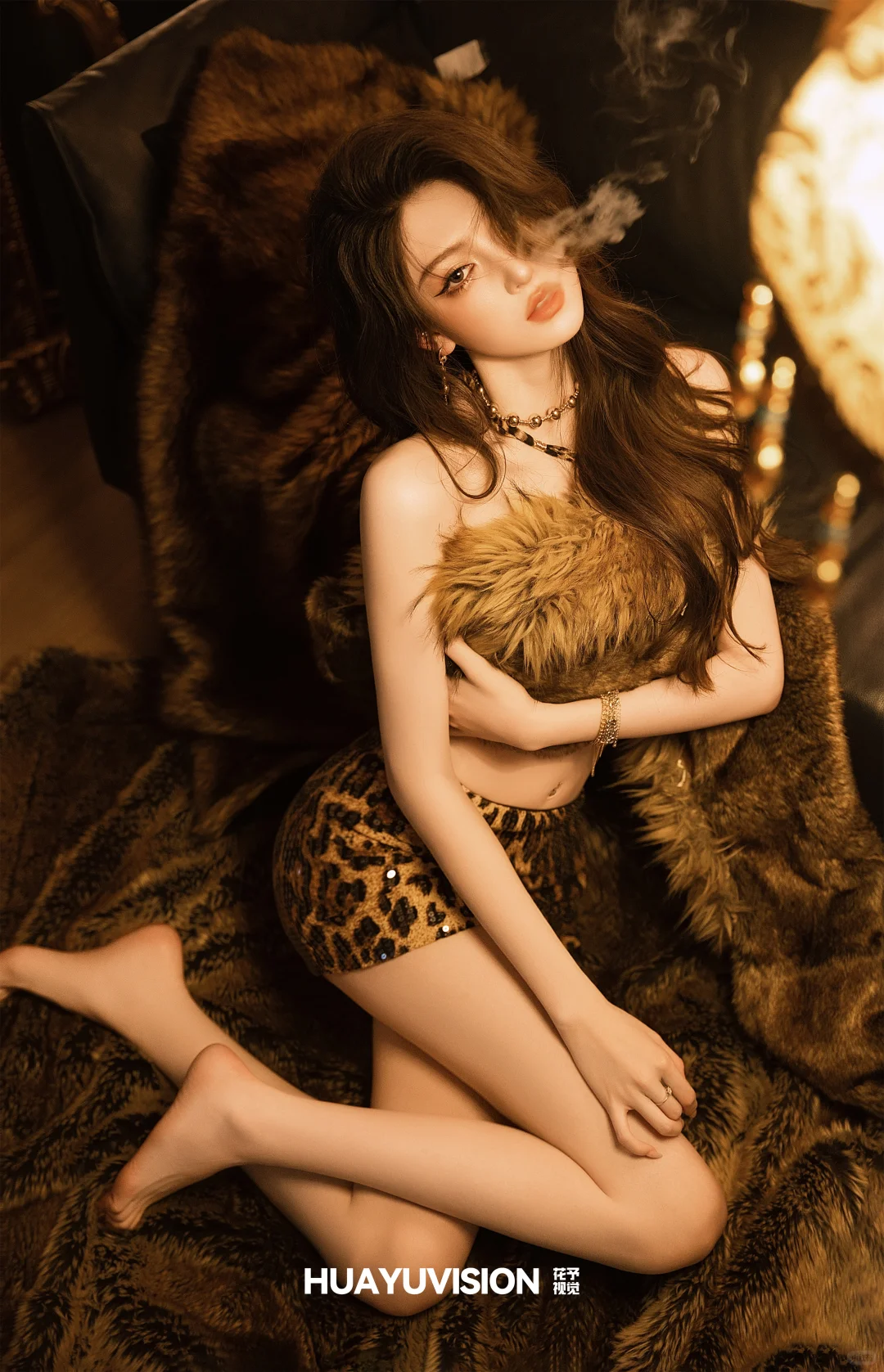 野性魅惑🐆暖调小猫烟熏又辣又欲！