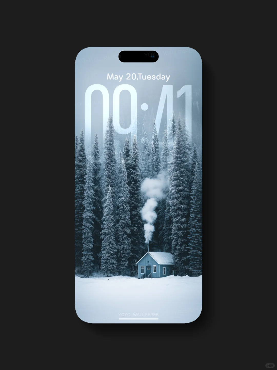 170 | 风景动态壁纸 | 雪林小屋