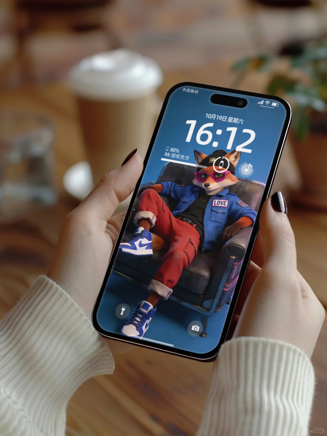 疯狂动物城痞帅尼克丨克莱因蓝系列丨4K壁纸