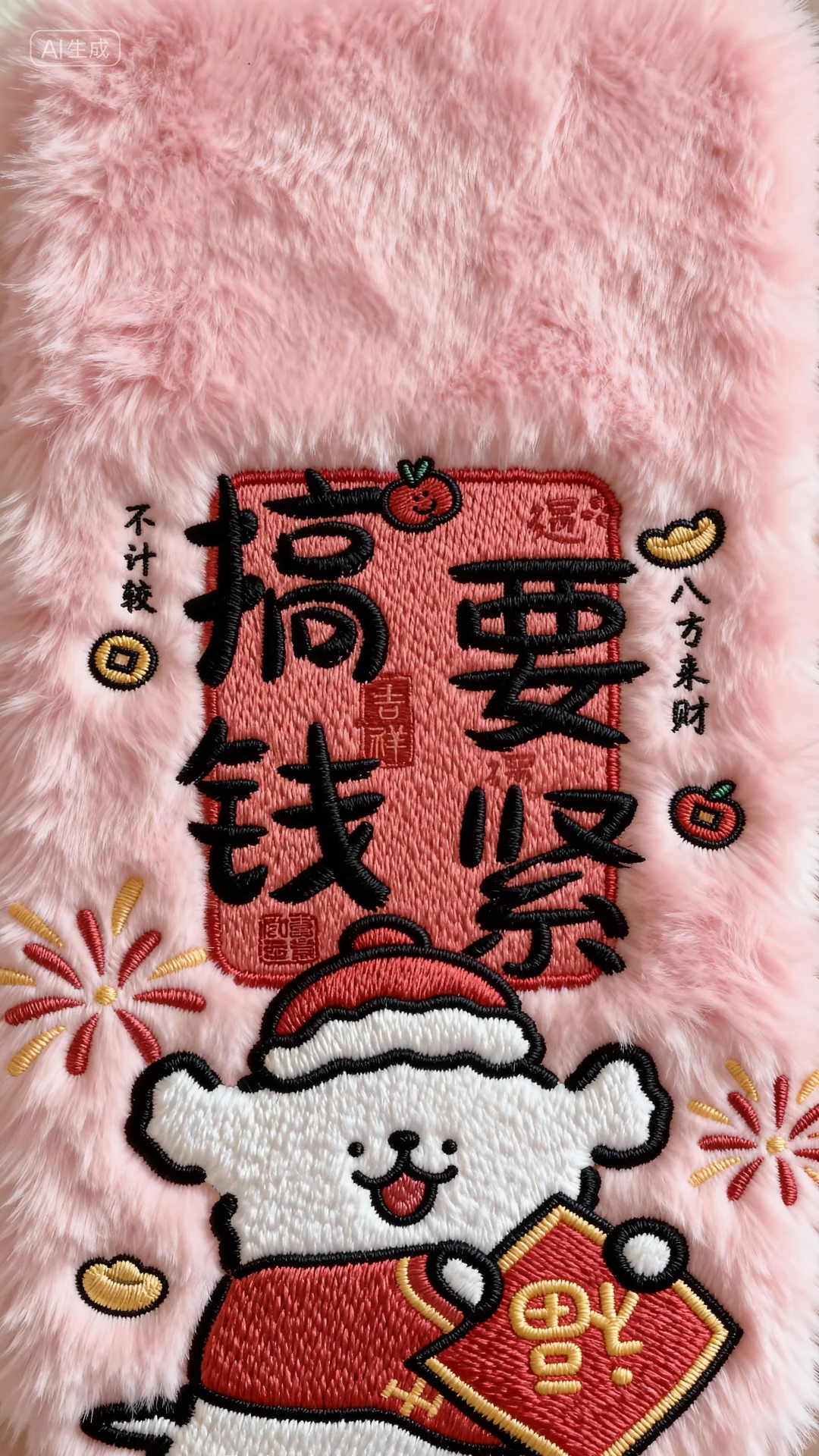 即将暴富，搞钱要紧｜毛绒手机壁纸