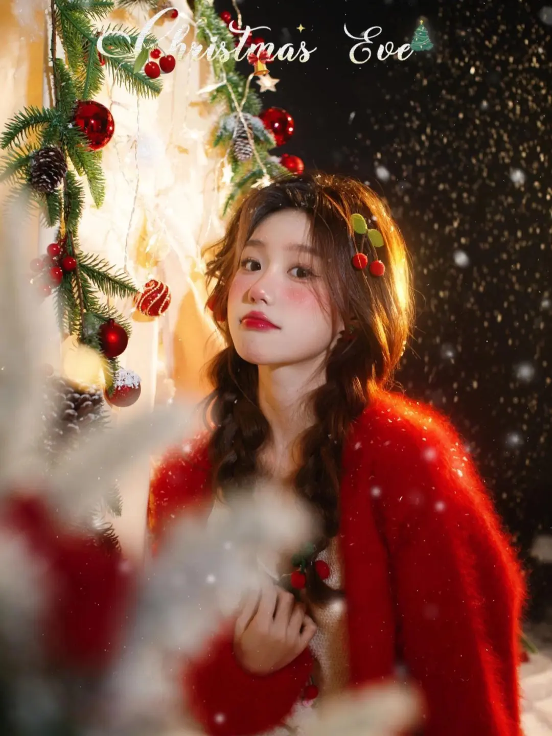 欢迎参加我的圣诞晚会🎄🍎昆明圣诞写真