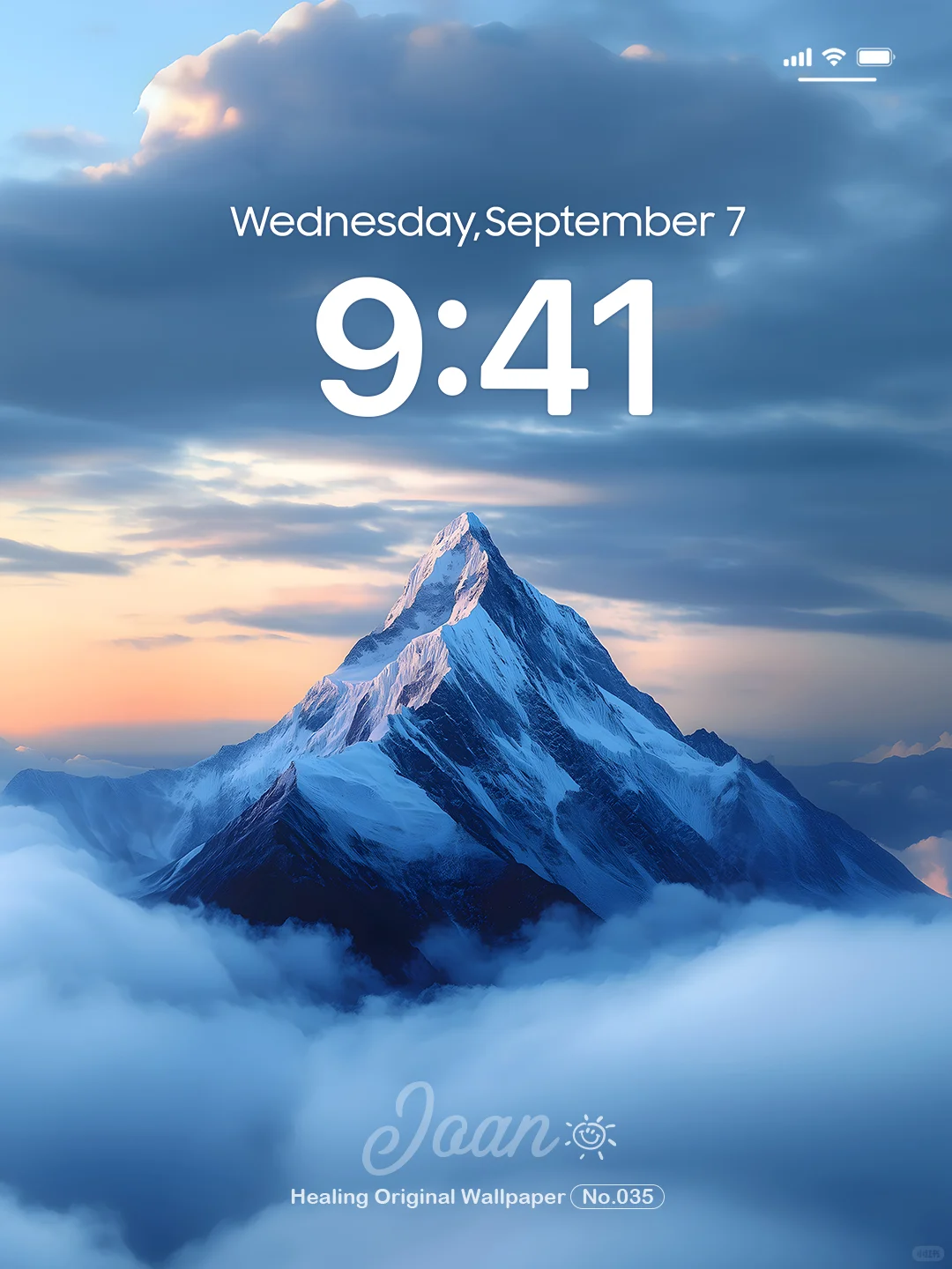 Joan壁纸 | 雪山之巅 一览众山小🏔