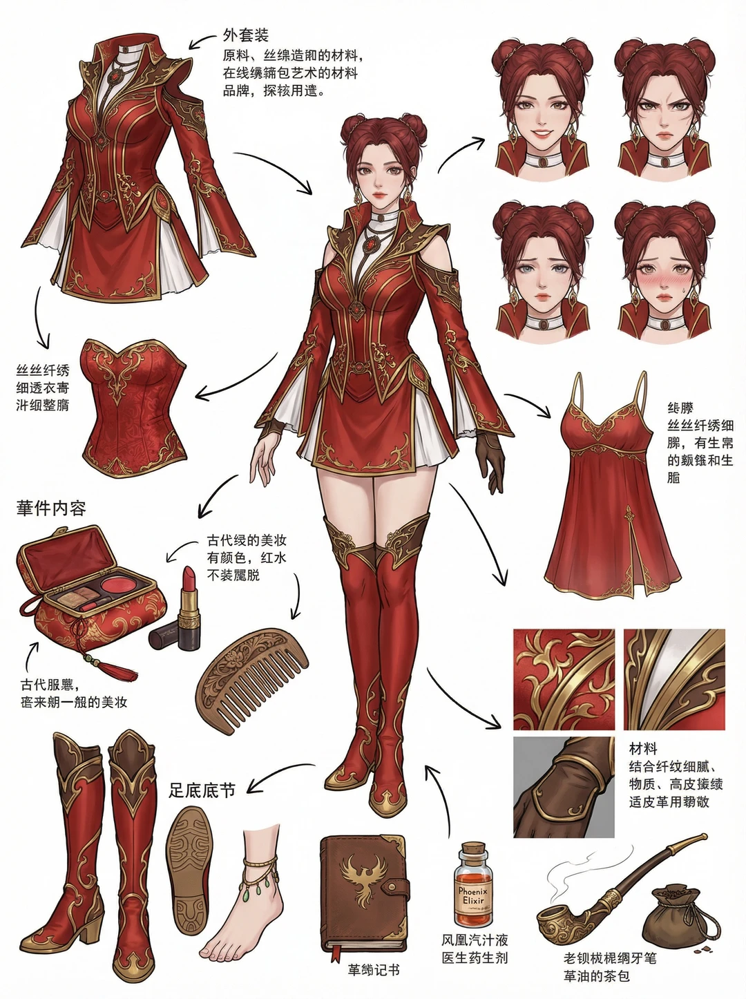 国漫角色像素拆解来看看