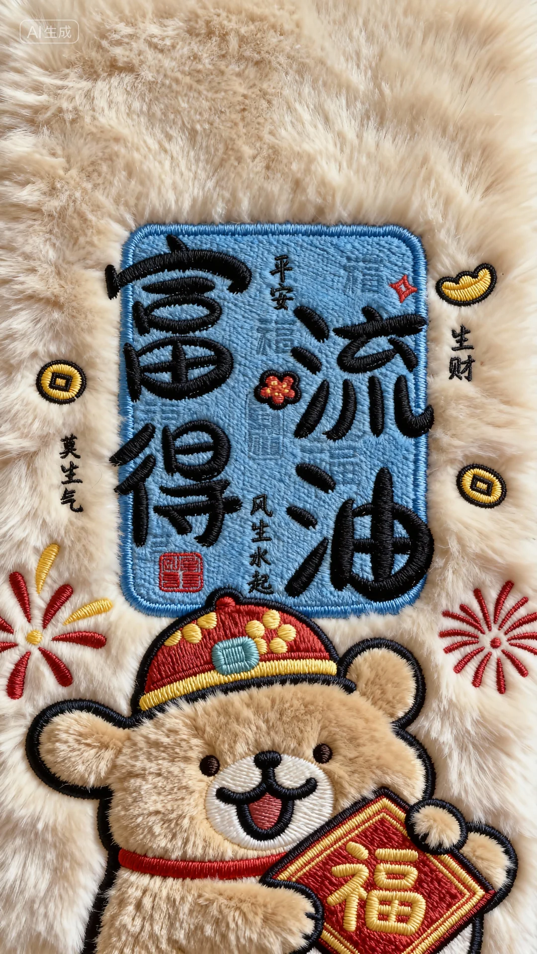 即将暴富，搞钱要紧｜毛绒手机壁纸